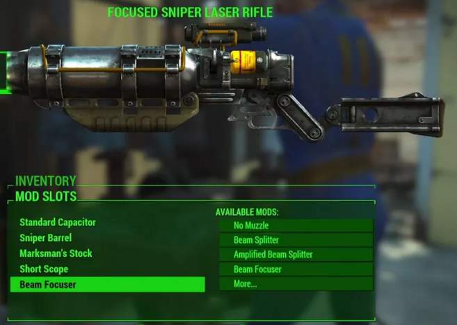 модификация оружия Fallout 4