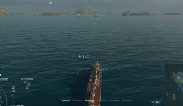 крейсер Kuma World of Warships